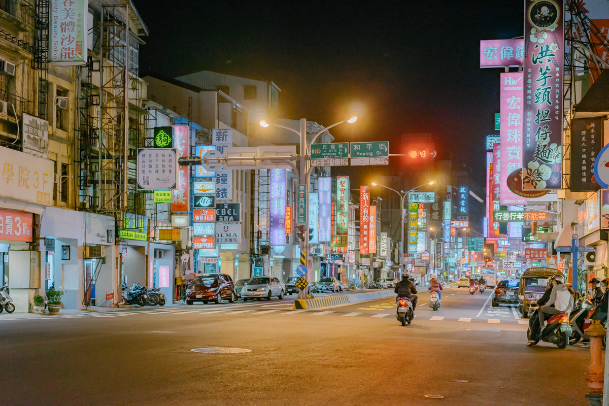 台南的街道
